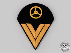 Germany, Kriegsmarine. A Motor Transport Obergefreiter’s Sleeve Insignia