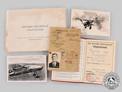 Germany, Third Reich. A Lot Of Documents & Photographs, Heinkel Aircraft