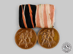 Germany, Third Reich. A Memel Medal Pairing