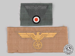 Germany, Wehrmacht. A Pair Of Uniform Insignia