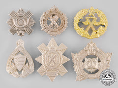 Canada. A Lot Of Six Glengarry Badges (Post 1945 Manufacture)
