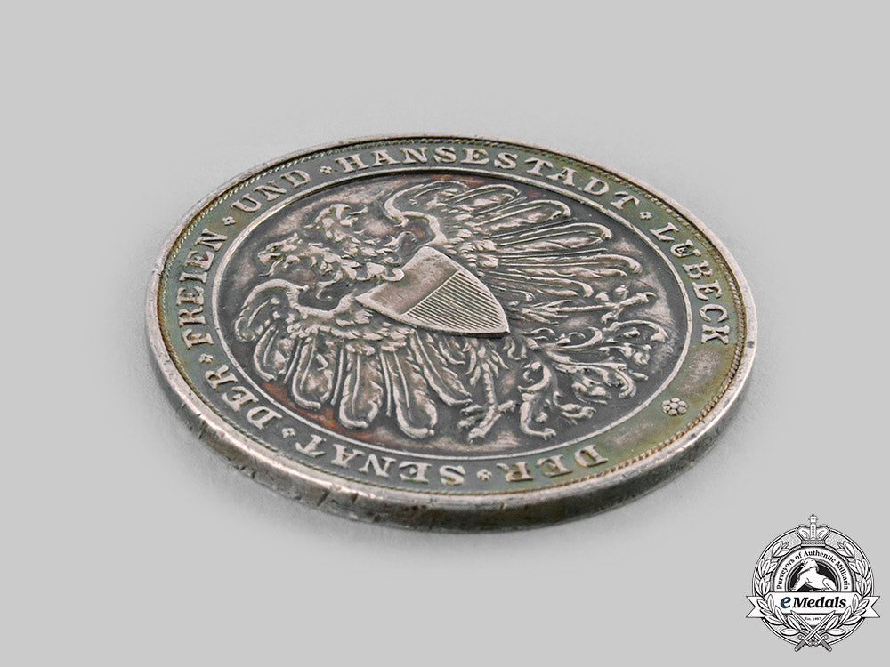 lubeck,_free_city._a_lot_of_state_award_table_medals,_c.1890_ci19_8480
