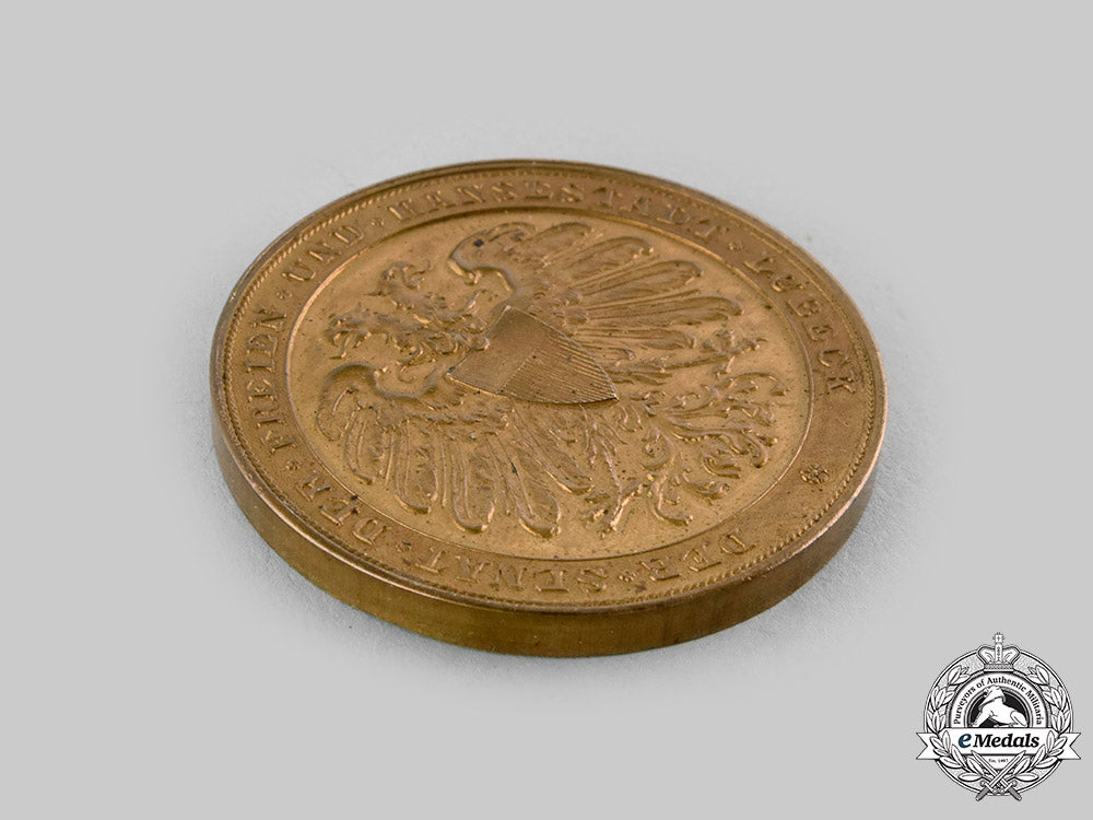 lubeck,_free_city._a_lot_of_state_award_table_medals,_c.1890_ci19_8482