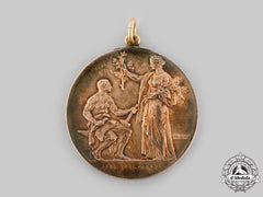 Bavaria, Kingdom. A Medal For Many Years Of Loyal Service From The Bavarian Industrial Association, By C. Poellath, C.1910