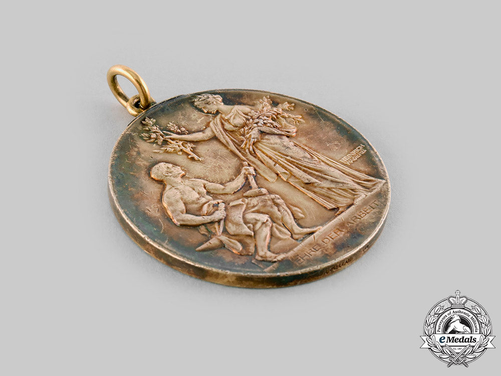 bavaria,_kingdom._a_medal_for_many_years_of_loyal_service_from_the_bavarian_industrial_association,_by_c._poellath,_c.1910_ci19_8542