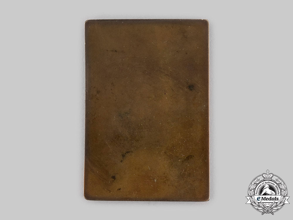 germany,_weimar_republic._german_reich_plaque_of_the_city_of_duisburg_for_self-_sacrificing_activity,_c.1920._ci19_8559
