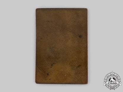 germany,_weimar_republic._german_reich_plaque_of_the_city_of_duisburg_for_self-_sacrificing_activity,_c.1920._ci19_8559