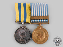Canada, Commonwealth. A Korean War Pair, To J.l. Roy