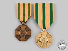 Luxembourg, Grand Duchy. An Order Of The Oak Crown, I And Iii Class Medals