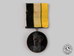 India, Bahawalpur. A Sadiq Muhammad Khan V Installation Medal 1924, Iii Class Bronze Grade