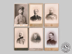 Russia, Imperial. Six Military Studio Photographs