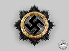 Germany, Wehrmacht. A German Cross In Gold, By C.f. Zimmermann