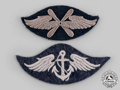 Germany, Luftwaffe. A Pair Of Luftwaffe Specialist Sleeve Insignia
