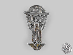 Germany, Dlv. A 1935 German Air Sports Association (Dlv) Commemorative Flight Badge