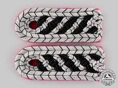 Germany, Schutzpolizei. A Set Of Municipal Protection Police Meister Shoulder Boards