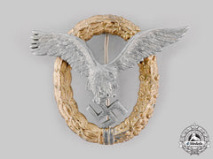 Germany, Luftwaffe. A Pilot & Observer Badge, By Friedrich Linden