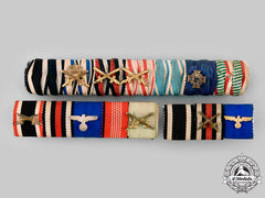 Germany, Wehrmacht. A Lot Of Medal Ribbon Bars