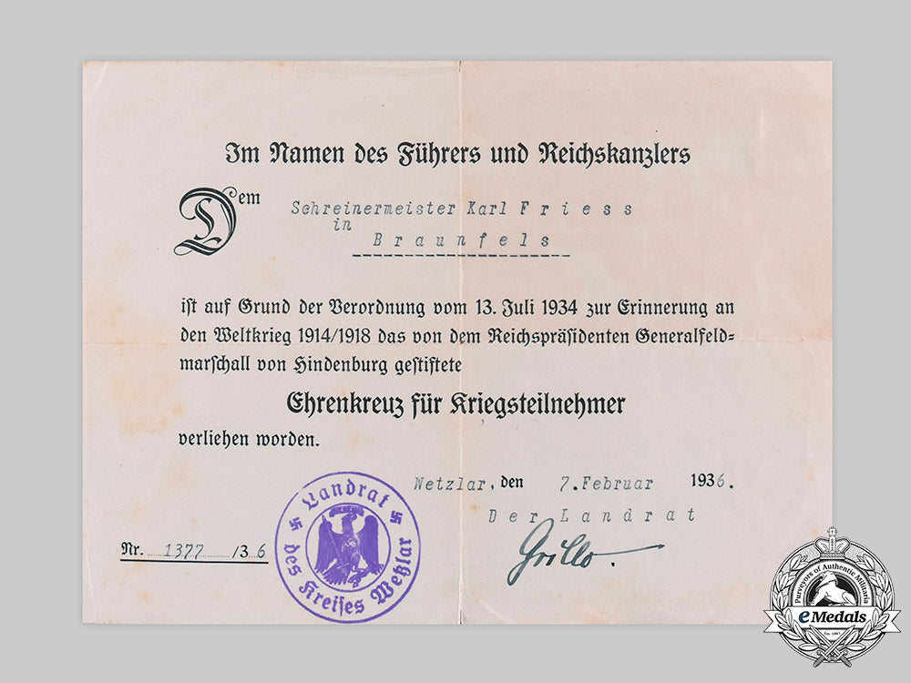 germany,_wehrmacht._award_documents_to_karl_friess,_ii_landungs-_pionier-_werftbataillon_ci19_9130