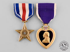United States. A Silver Star & Purple Heart, 87Th Infantry Division