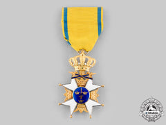 Sweden, Kingdom. An Order Of The Sword, I Class Knight In Gold, By C.f Carlman, C.1960