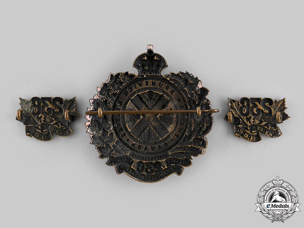 canada,_cef._a236_th_infantry_battalion_badge_set,_c.1917_ci19_9351