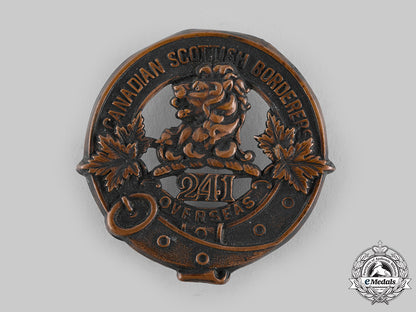 canada,_cef._a241_st_infantry_battalion_officer's_glengarry_badge,_by_ellis_bros,_c.1917_ci19_9355