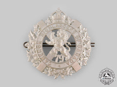Canada, Dominion. A 79Th Cameron Highlanders Of Canada Bonnet Badge C. 1910