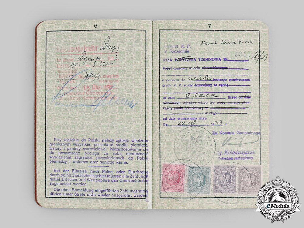 germany,_third_reich._a_free_city_of_danzig_reisepaß_to_paul_kenritsch_ci19_9390