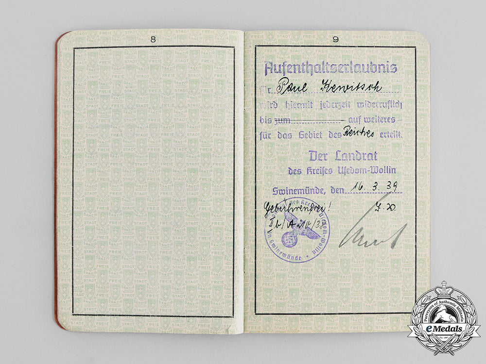 germany,_third_reich._a_free_city_of_danzig_reisepaß_to_paul_kenritsch_ci19_9391