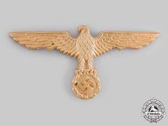 Germany, Kriegsmarine. A Pith Helmet Eagle Insignia