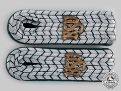 Germany, Third Reich. A Set Of Customs Service Zollinspektor Shoulder Boards