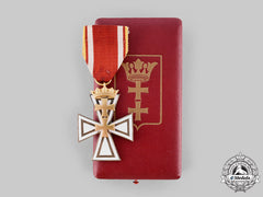 Germany, Third Reich. A Rare Danzig Cross, Ii Class With Case, By Hülse