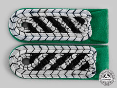 Germany, Schutzpolizei. A Set Of Meister Shoulder Boards