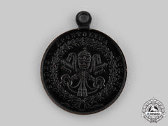 Vatican. A Medal For Troops Which Had Restored Papal Sovereignty,C.1900