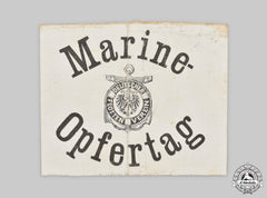 Germany, Imperial. A Naval War Victims Donation Campaign Armband