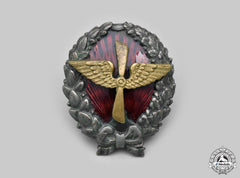 Bulgaria, Kingdom. An Aviation School Badge