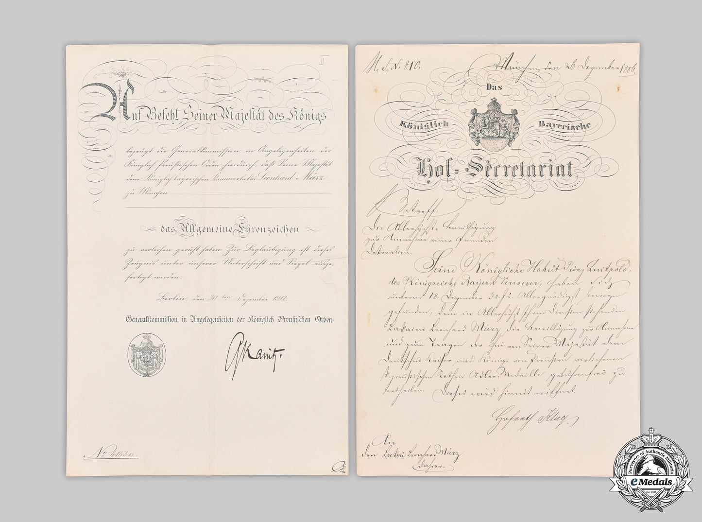 germany,_imperial._a_collection_of_award_documents_to_bavarian_royal_civil_servant_märz_cic_2021_014_mnc2053_1_1_1