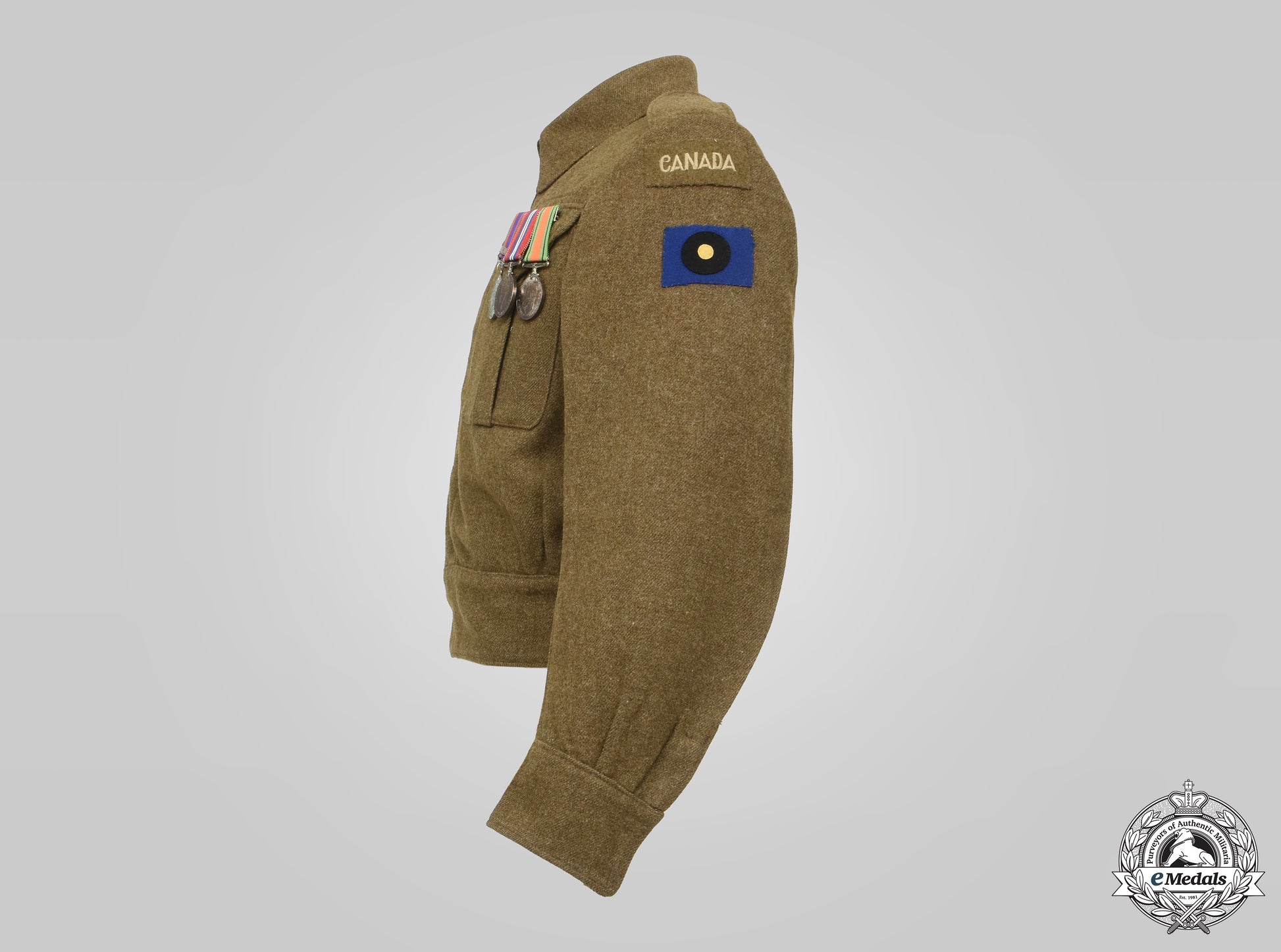 canada,_commonwealth._a_battle_dress_uniform&_side_cap,_viii_recce,_essex_scottish_regiment_cic_2021_071_1_2