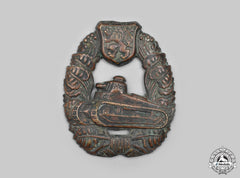 Czechoslovakia, I Republic. A Tank Crew Badge, C.1935