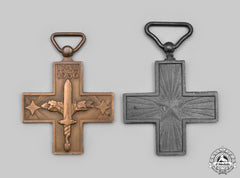 Italy, Kingdom. Two Commemorative Crosses