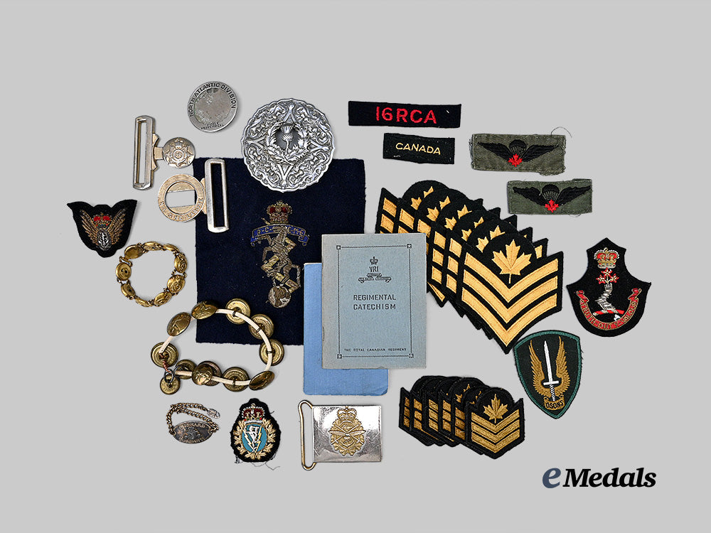 canada,_commonwealth._a_lot_of_insignia,_badges,_and_ephemera_e_medals__c7695_2