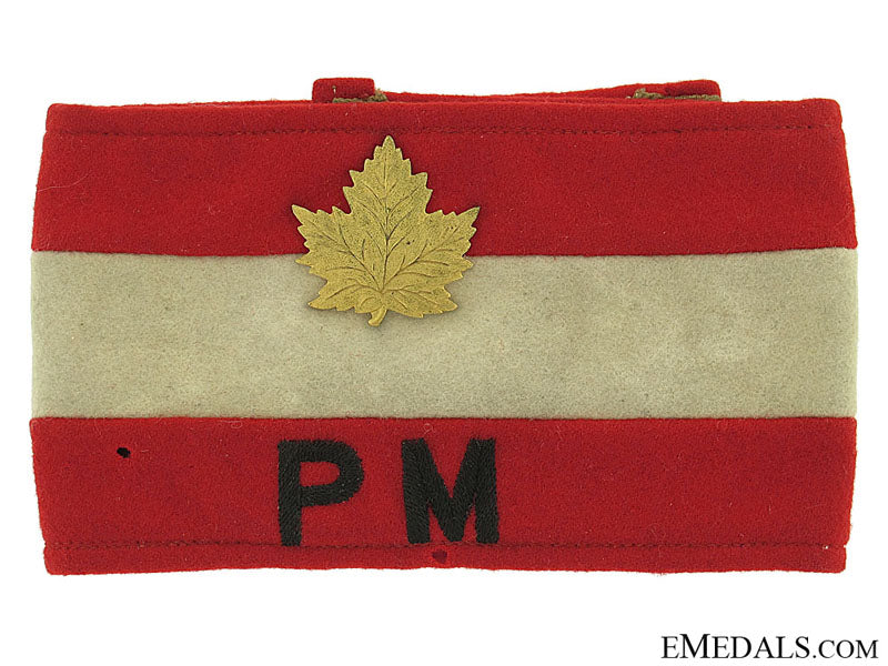 wwii_canadian_provost_marshal_armband_cm725