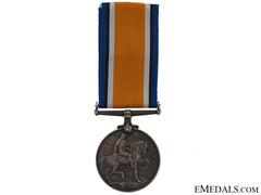 Wwi British War Medal - Canadian Railway Troops