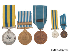 Canadian Korea Medal Group