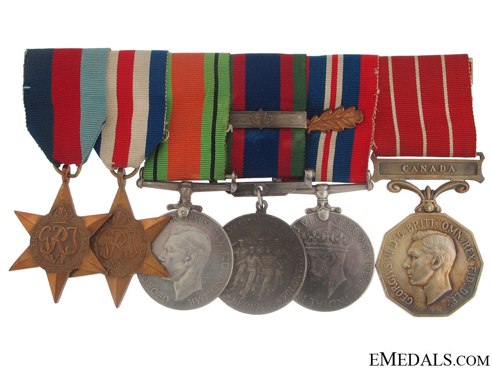 a_second_war_canadian_forces_decoration_group_com862a