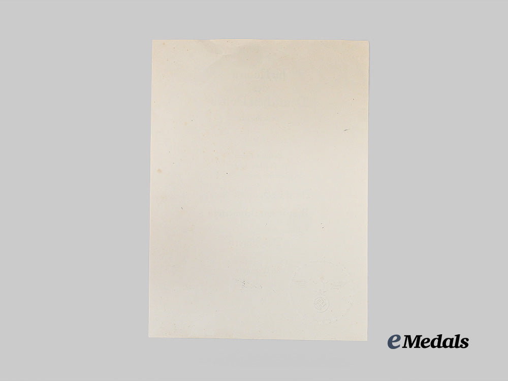 germany,_kriegsmarine._an_award_document_for_a_spain_cross_in_bronze_with_swords,_to_matrosenobergefreiter_johann_breu_e_medals__g62734_4