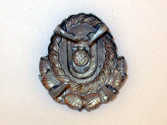 Ustasha Officer’s Cap Badge,
