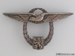 Czechoslovakian Air Force – Civil Pilot Badge