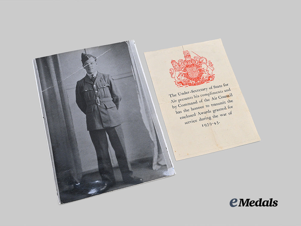 canada,_commonwealth._a_second_war_newfoundland_volunteer_service_medal_group_to_e._squires,_r_a_f_e_medals__c7697_15