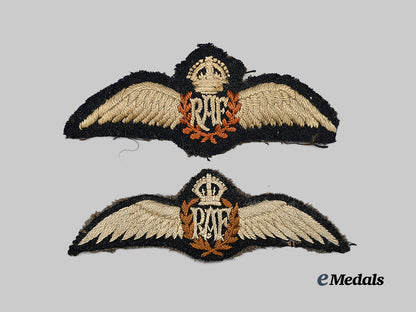 united_kingdom._a_lot_of_two_r_a_f_pilot_wings_and_an8th_army_formation_patch_e_medals__g_b8506_2
